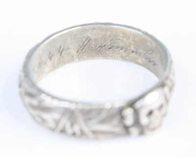 Lot 3040 - A German SS Ehrenring (Honour ring), made of...