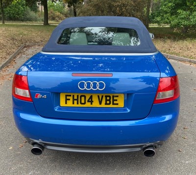 Lot 2924 - A 2004 Audi A4 Cabriolet - S4 Quattro V8 4.2...