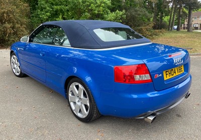 Lot 2924 - A 2004 Audi A4 Cabriolet - S4 Quattro V8 4.2...