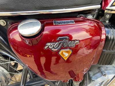 Lot 2935 - A 1976 Honda CB 750 four K6 motorcycle...
