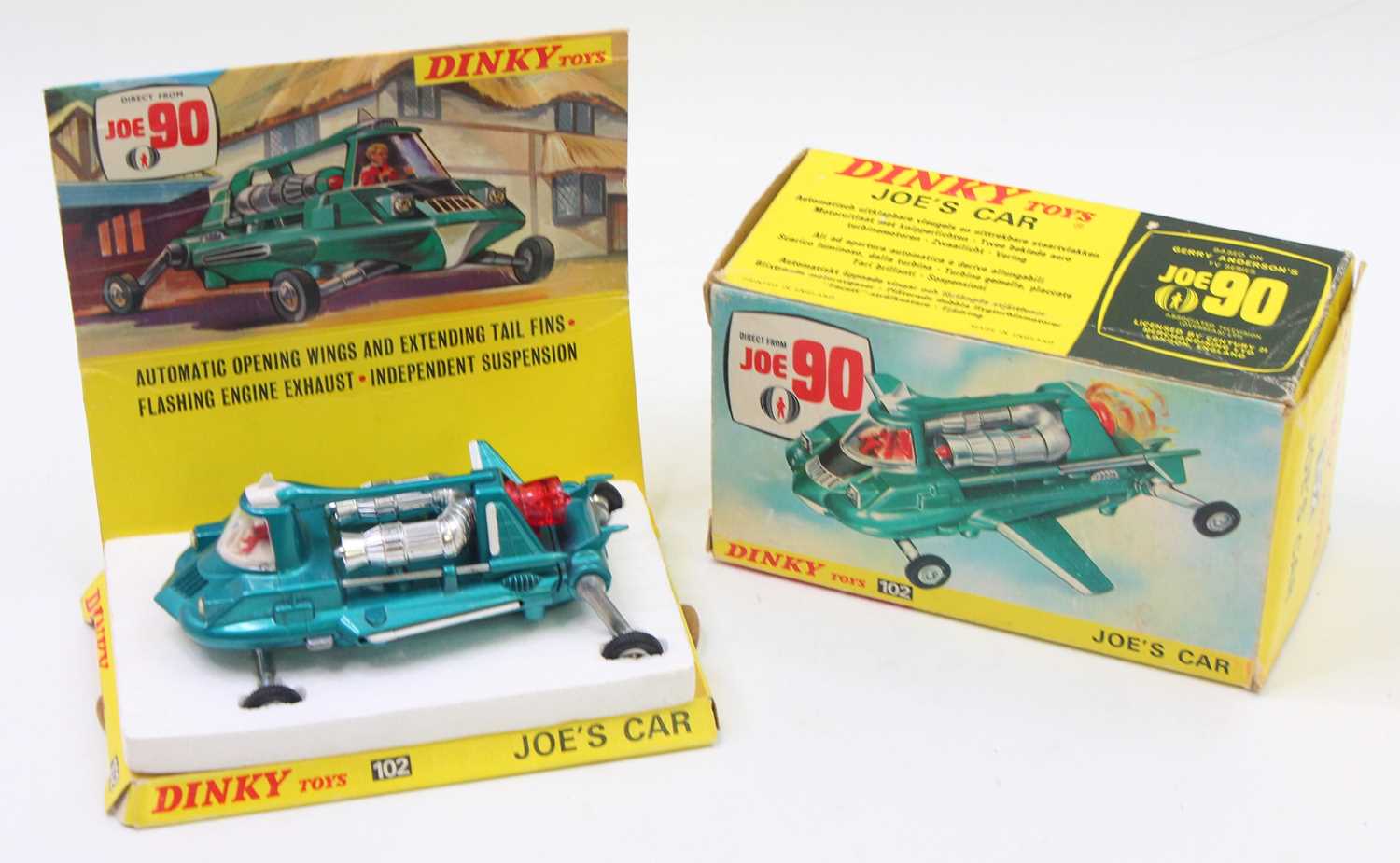 Lot 1122 - Dinky Toys No. 102 Joe's Car comprising a...