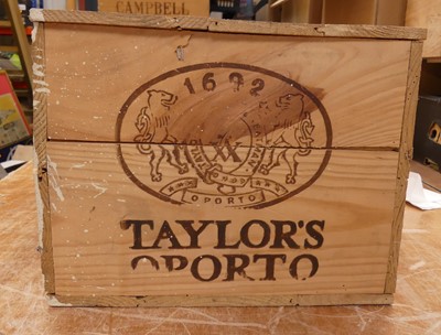 Lot 1173 - Taylors Vintage Port 1983, 12 bottles, OWC