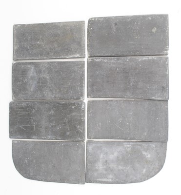 Lot 3508 - A collection of eight jockeys saddle weights,...