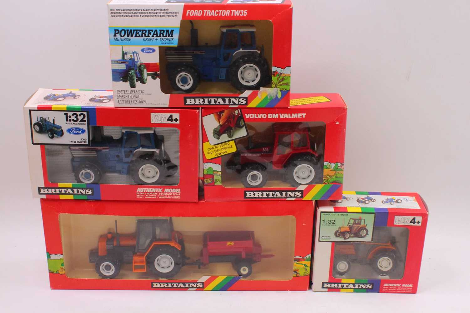 Lot 1920 - Britains 1/32 scale group of five farming...