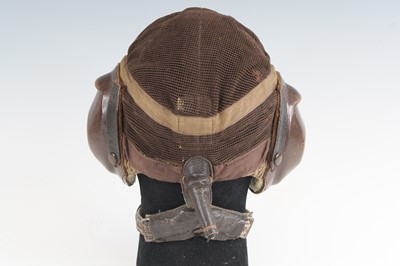 Lot 3100 - A German Third Reich Luftwaffe Netzkopfhaube...