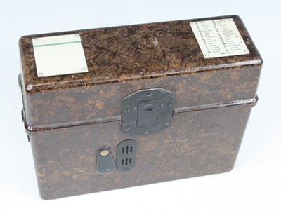 Lot 3115 - A German Third Reich FF33 field telephone,...