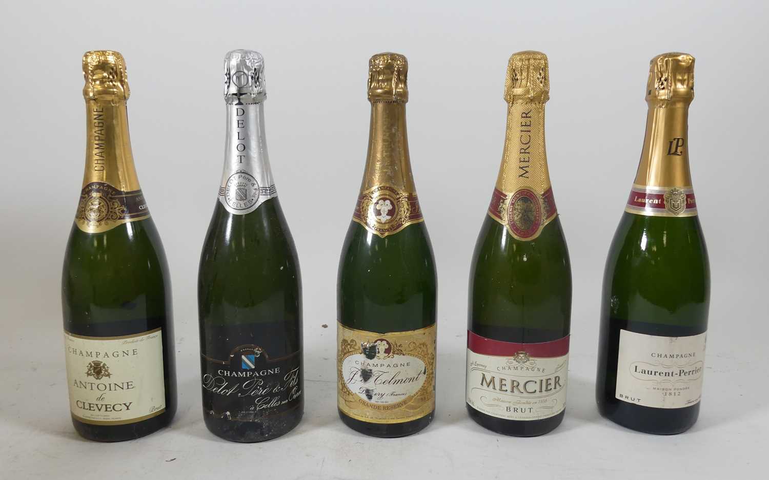 Lot 1139 - Nicholas Feuillatte NV brut champagne, one...