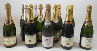 Lot 1139 - Nicholas Feuillatte NV brut champagne, one...
