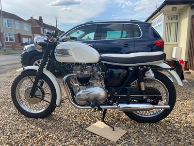 Lot 2932 - A 1963 Triumph Bonneville T120 motorcycle...