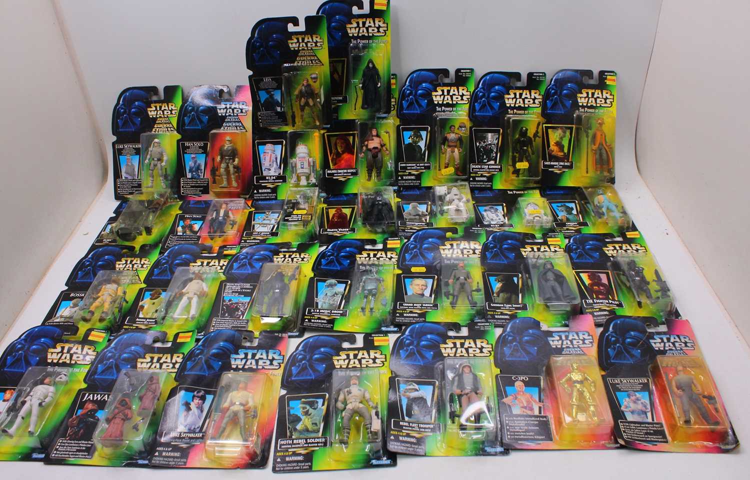 Lot 1686 - Kenner/Hasbro Star Wars Group of 30 sealed...