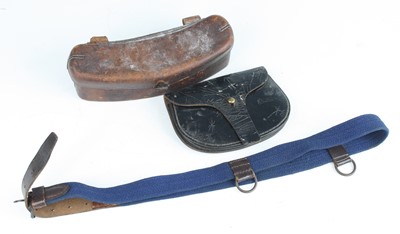 Lot 3143 - A German pioneer equipment belt hanger marked...
