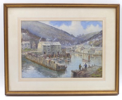 Lot 247 - Douglas Houzen Pinder (1886-1949) - Polperro...