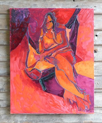 Lot 183 - Peter Jackson (1930-2019) - Reclining Nude...