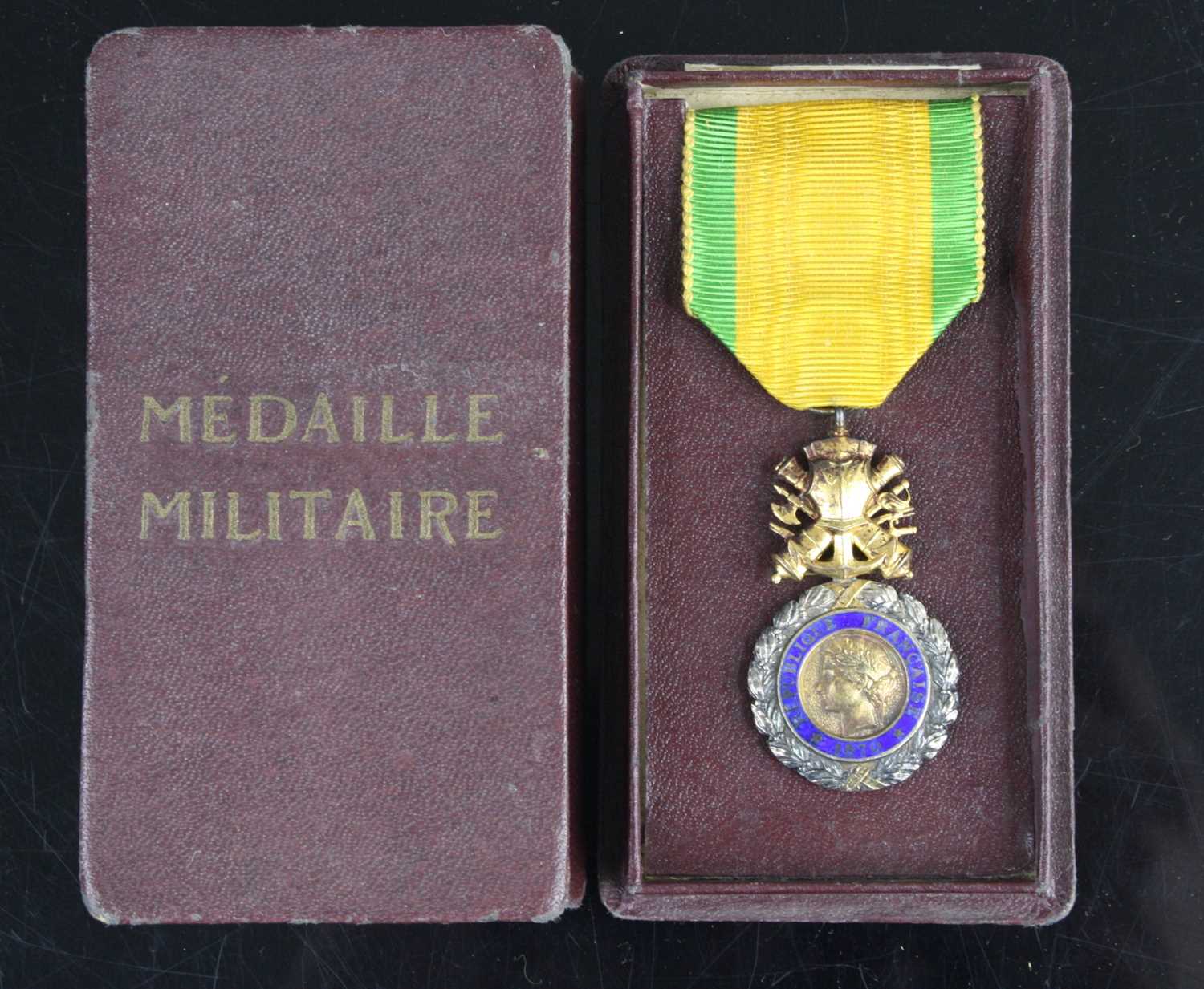 Lot 3174 - A WW I French Medaille Militaire, in original...