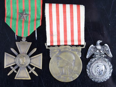 Lot 3174 - A WW I French Medaille Militaire, in original...