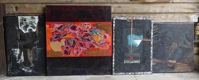 Lot 204 - Peter Jackson (1930-2019) - Red Biscay, oil...