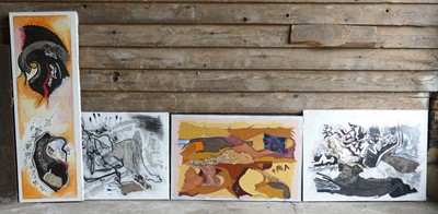 Lot 61 - Peter Jackson (1930-2019) - Espāna, oil and...