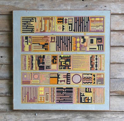 Lot 110 - Peter Jackson (1930-2019) - Grid Geometric...