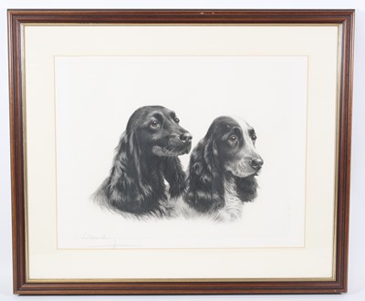 Lot 1123 - Leon Danchin (1887-1939), portrait of two...
