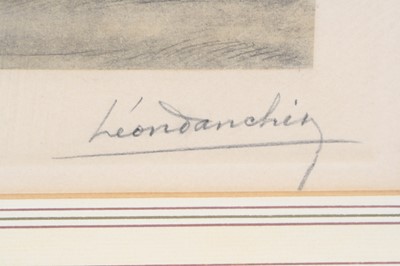 Lot 1123 - Leon Danchin (1887-1939), portrait of two...