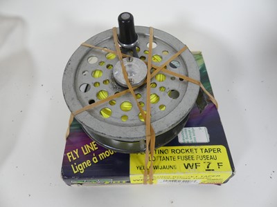 Lot 3547 - An Orvis Battenkill Large Arbor reel together...
