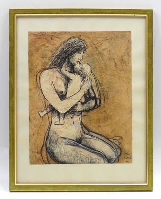 Lot 314 - Peter Nuttall (1943-2011) - Mother and child,...
