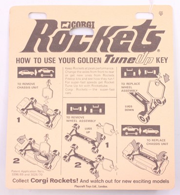Lot 1446 - Corgi Rockets - No.922 Ford Capri - lime green,...