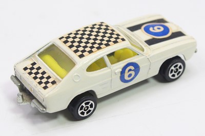 Lot 1452 - Corgi Rockets Ford Capri Racing Car, white...