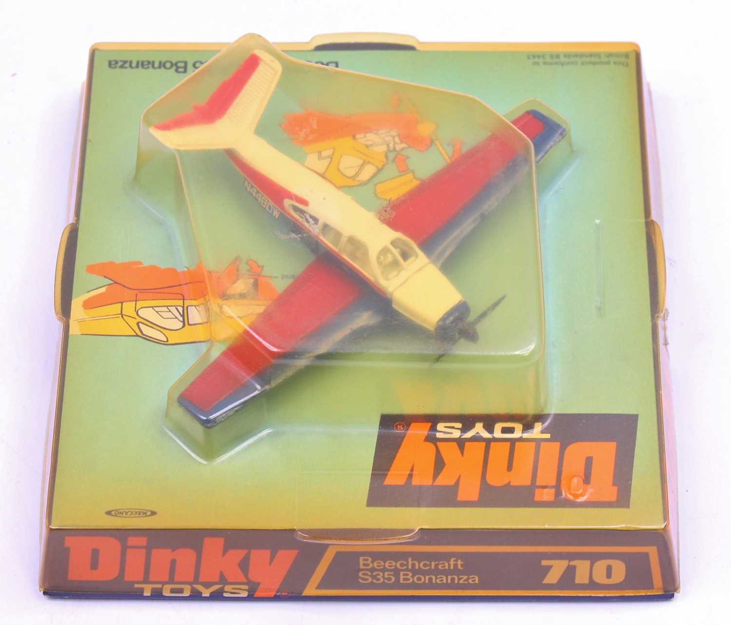 Lot 1205 - A Dinky Toys No. 710 Beechcraft S35 Bonanza,...