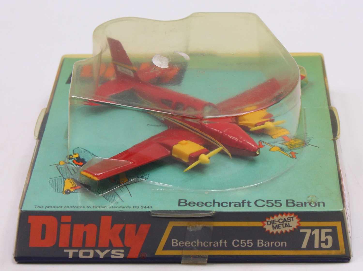Lot 1209 - A Dinky Toys No. 715 Beechcraft C55 Baron...