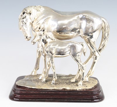 Lot 3503 - Auro Belcari, (Italian 20th century), a silver...