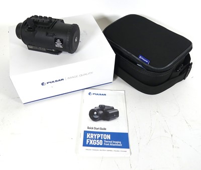 Lot 3519 - A Pulsar KRYPTON FXG 50 Thermal imaging rifle...