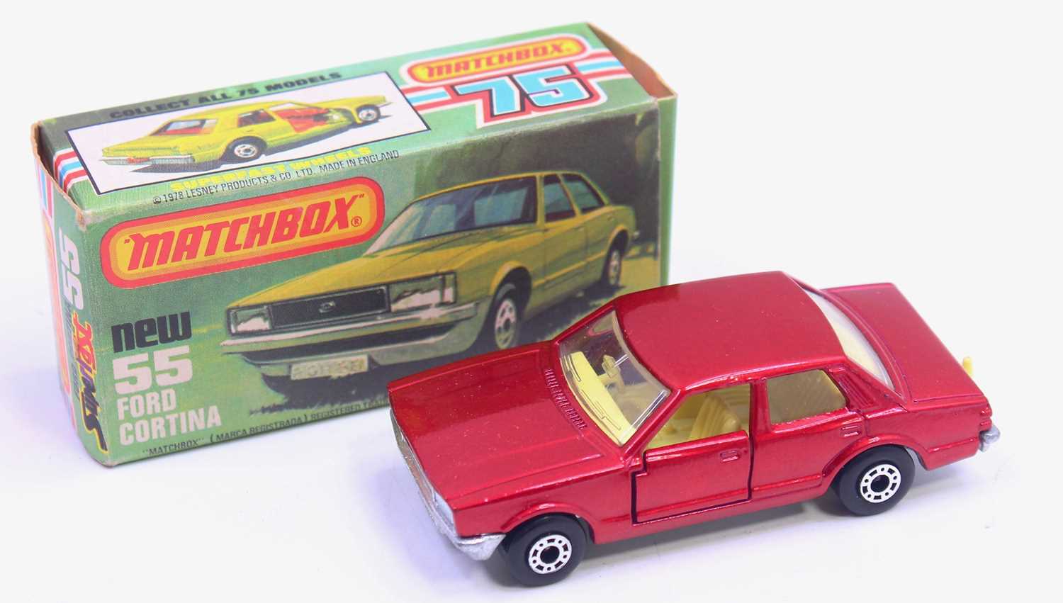 Lot 1546 - Matchbox Superfast No.55 Ford Cortina,...