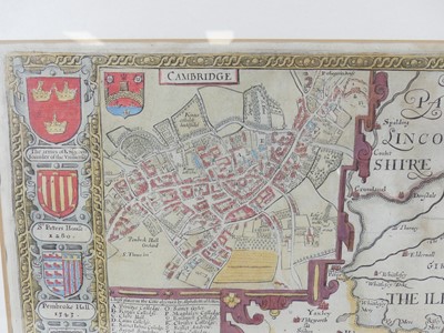 Lot 2201 - John Speed - Cambridgshire, circa 1676,...