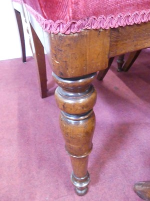 Lot 2320 - A set of ten early Victorian mahogany barback...