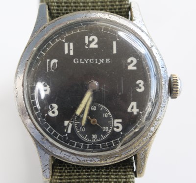 Lot 3389 - A gentleman's military issue Glycine...