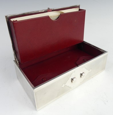 Lot 165 - An Art Deco chrome and enamelled inset games...