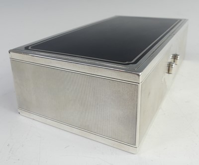Lot 165 - An Art Deco chrome and enamelled inset games...