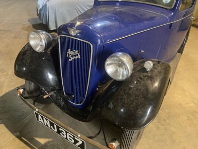 Lot 2903 - A 1937 Austin Seven Ruby Saloon. Reg No....