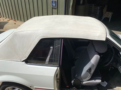 Lot 2918 - A 1989 Ford Escort XR3i Cabriolet. Reg No....