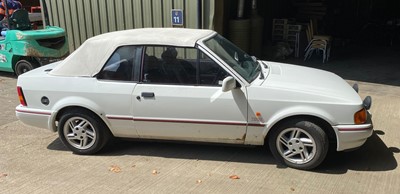 Lot 2918 - A 1989 Ford Escort XR3i Cabriolet. Reg No....