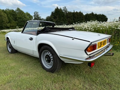 Lot 2917 - A 1980 Triumph Spitfire 1500. Reg No. LDF480V...