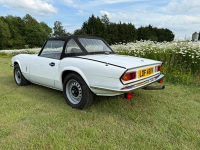 Lot 2917 - A 1980 Triumph Spitfire 1500. Reg No. LDF480V...