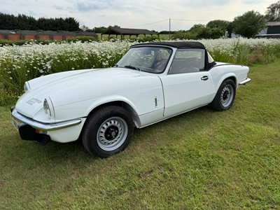 Lot 2917 - A 1980 Triumph Spitfire 1500. Reg No. LDF480V...