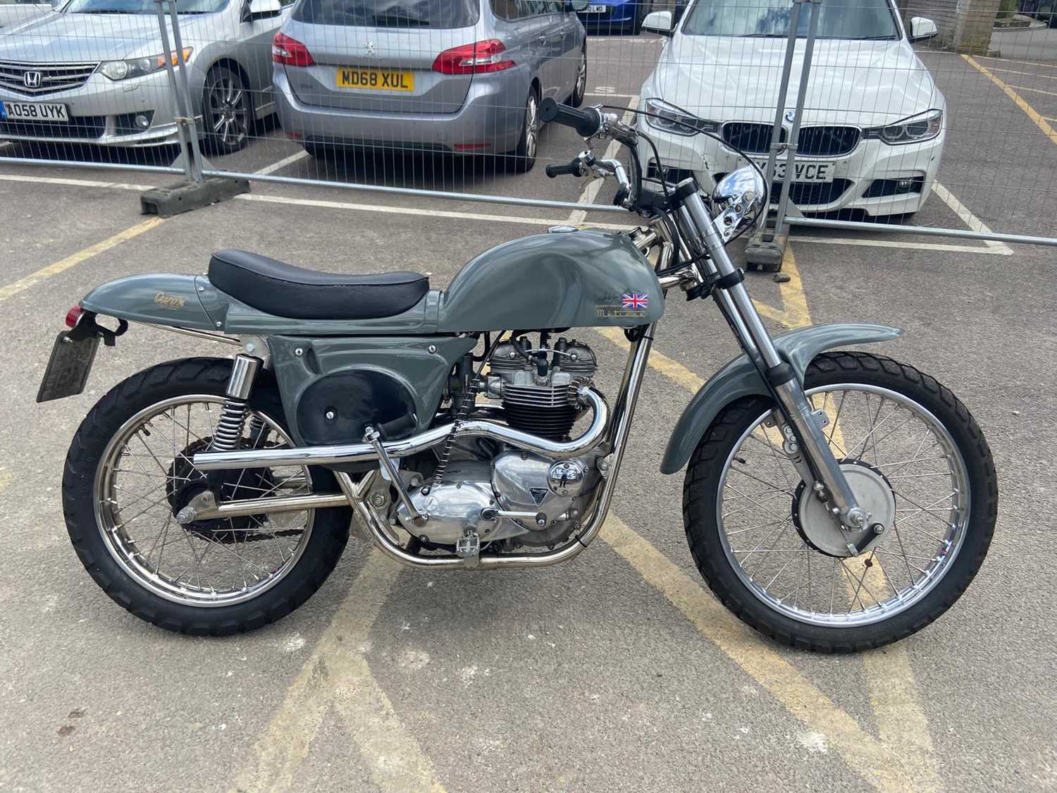 Lot 2936 - A 2018 Triumph Metisse Mk III 650cc motorcycle....