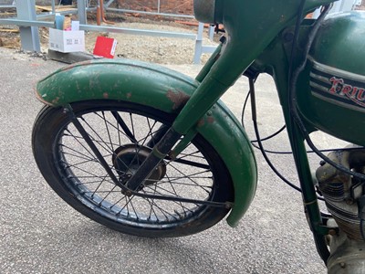 Lot 2931 - A 1954 Triumph 200cc motorcycle 
Registration...