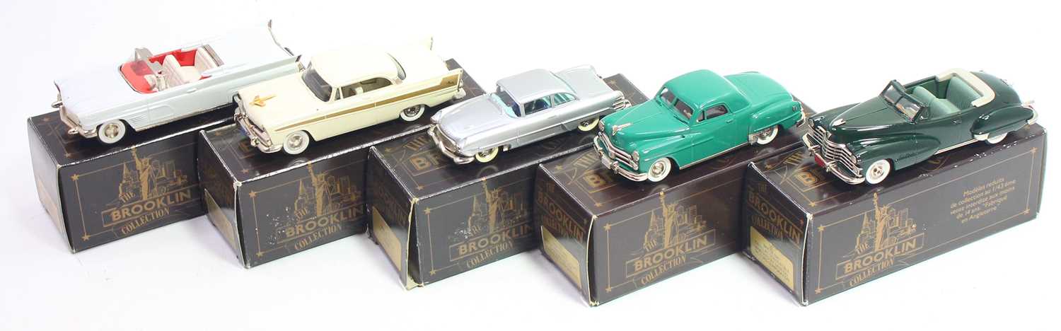Lot 1666 - Brooklin Models 1/43 Scale group of 5 boxed...