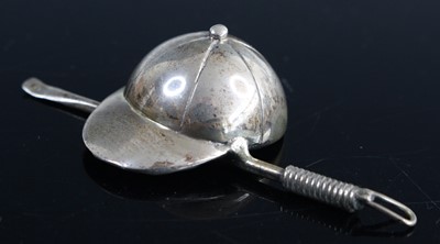 Lot 3511 - A Continental white metal pendant in the form...