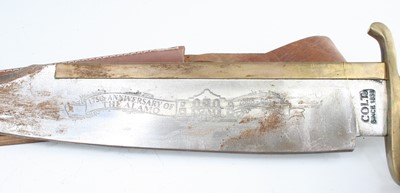 Lot 3458 - A 175th Anniversary of the Alamo Large Bowie...