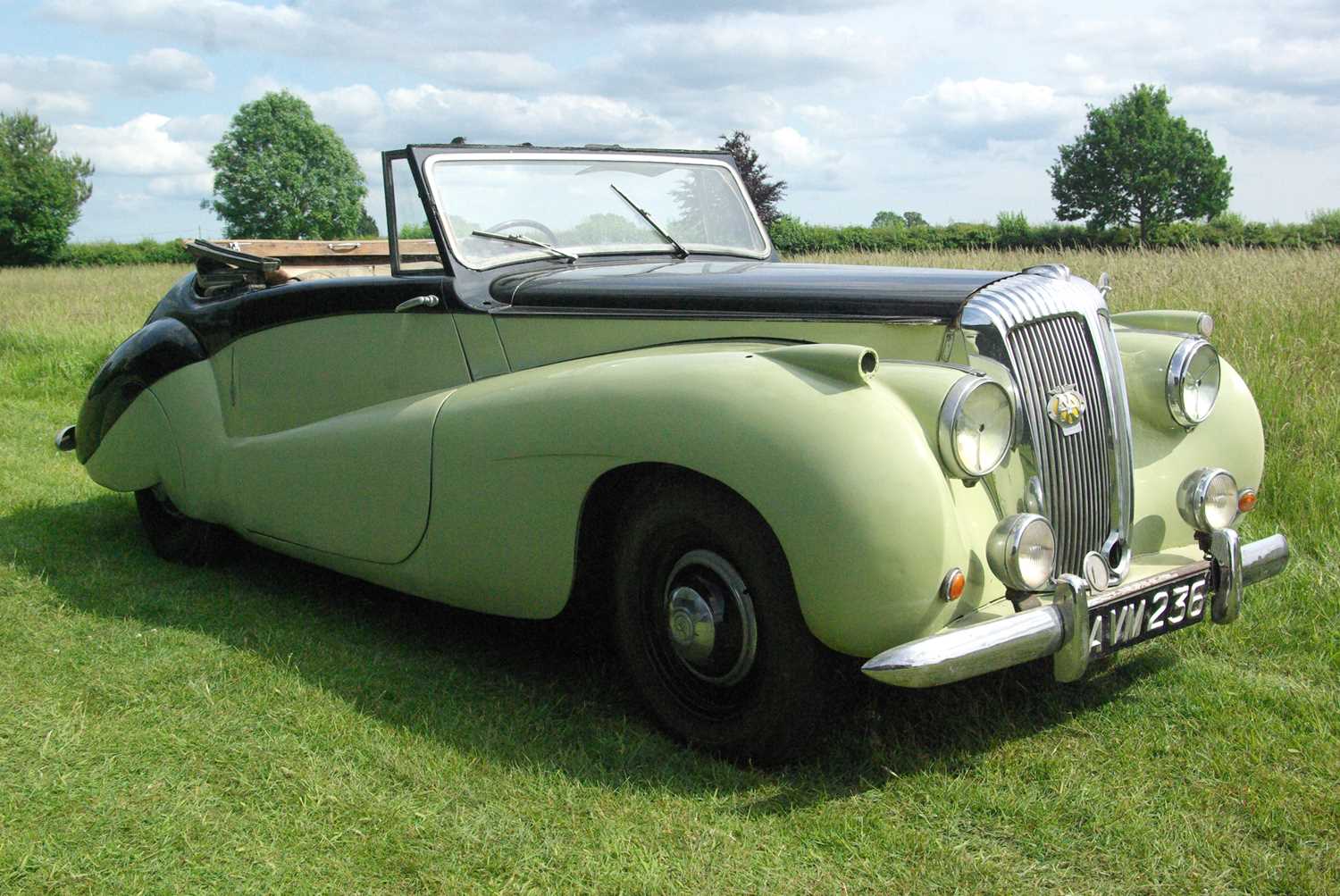 Lot 2905 - A 1952 Daimler DB18 Special Sports. Reg No....